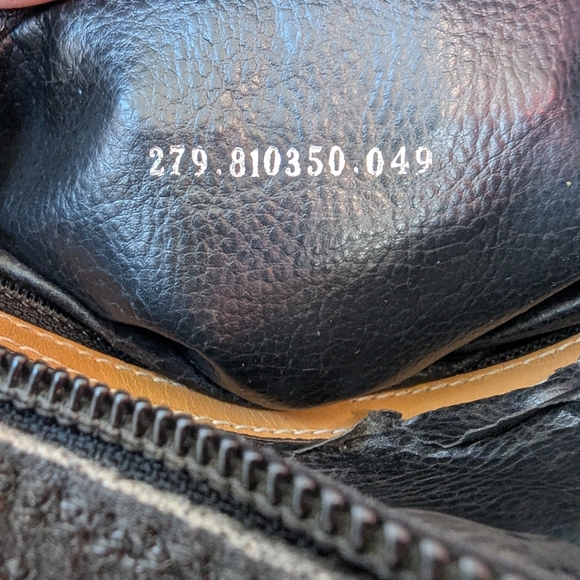 Fendi Black and Tan Striped Crossbody Bag - Picture 16 of 16